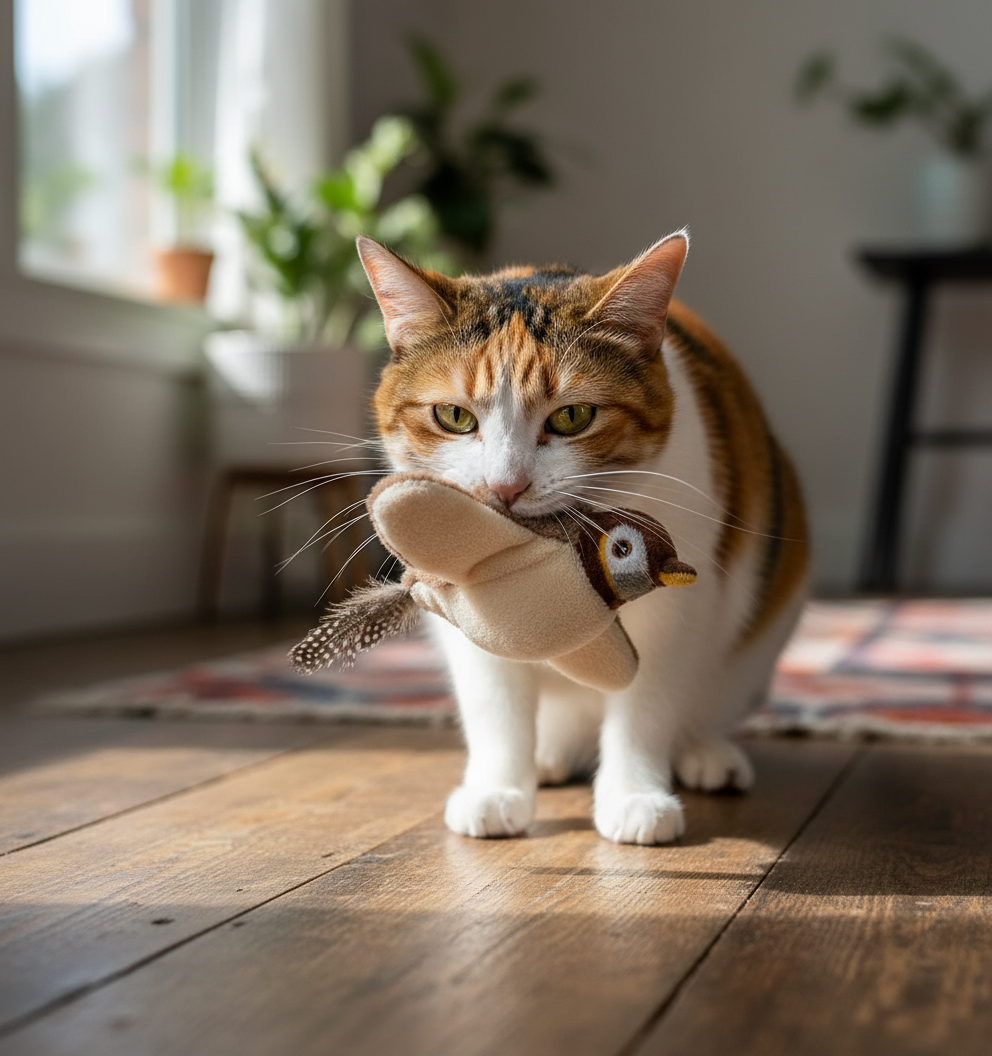 Cat Bird Toys