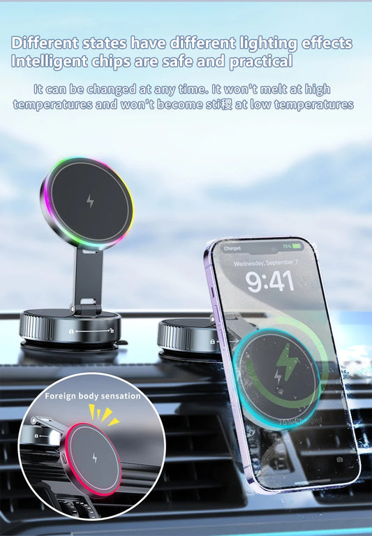 Cooger1, Metal Multi-angle Rotation Vacuum Magnetic Car Holder