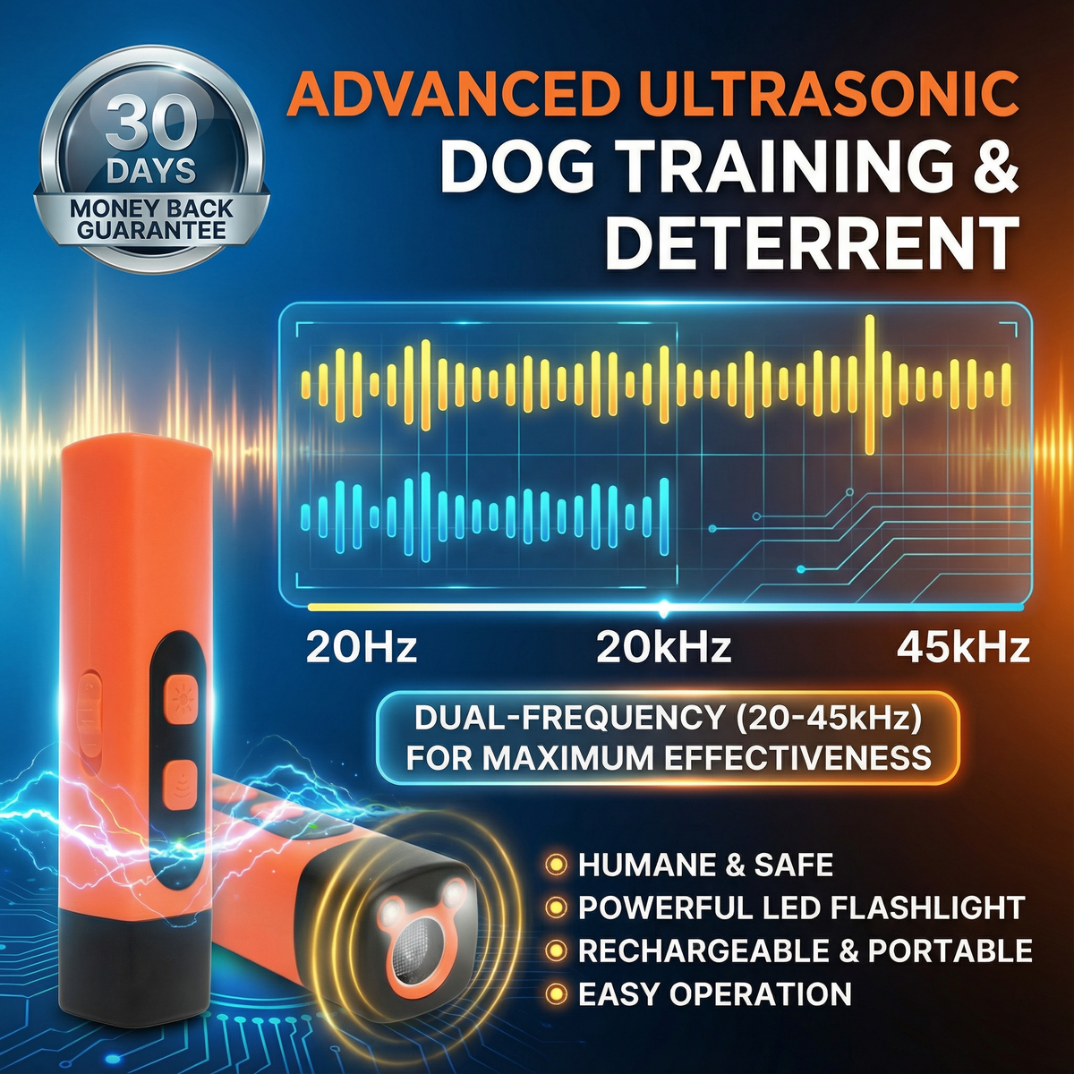Rechargeable Anti Dog Bark