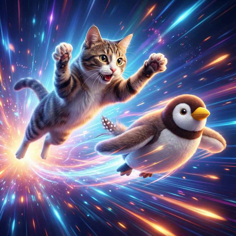 Cat Bird Toys