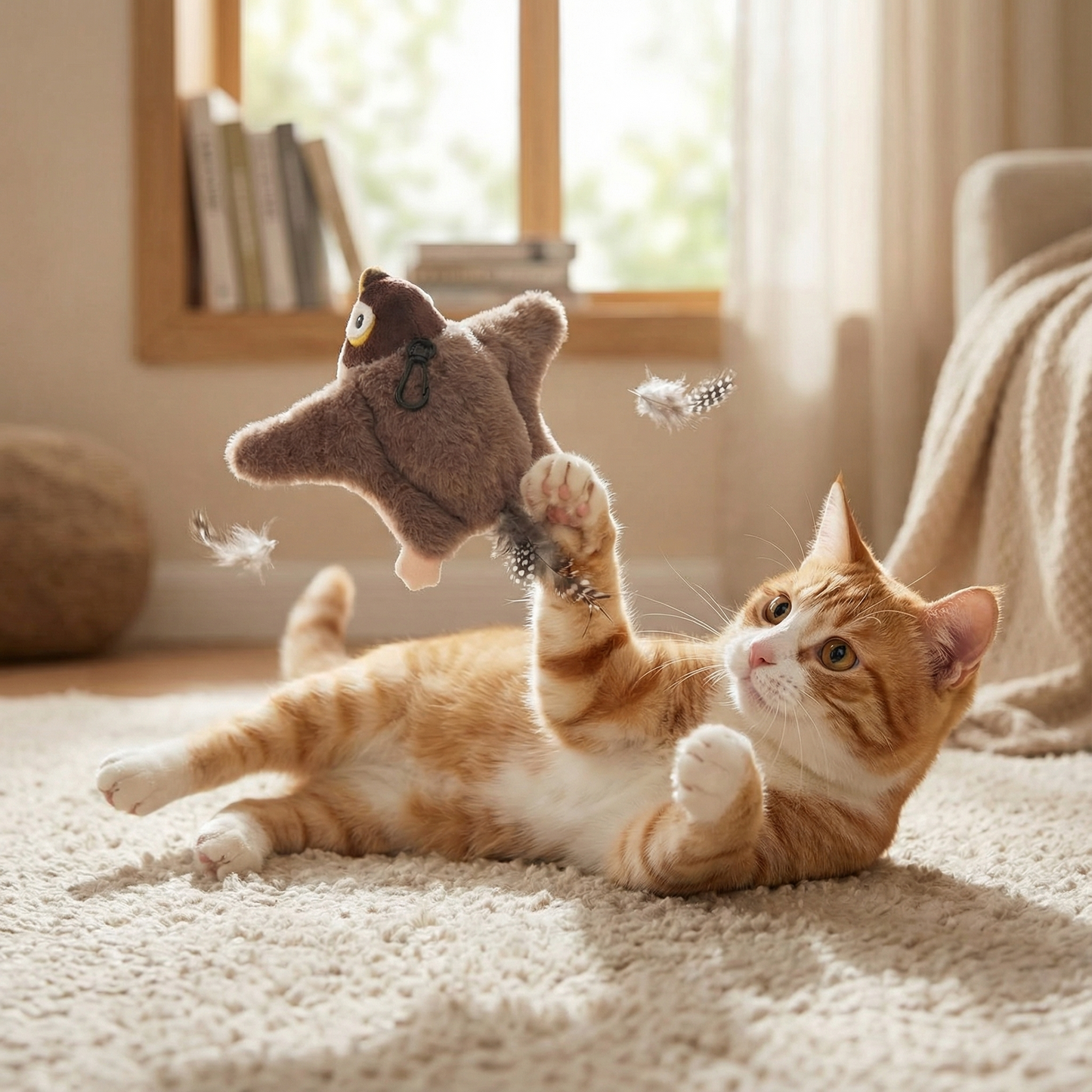 Cat Bird Toys