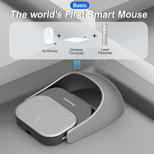 Cooger1, Detachable AI Air Mouse, Wireless, AI Recording, All in one